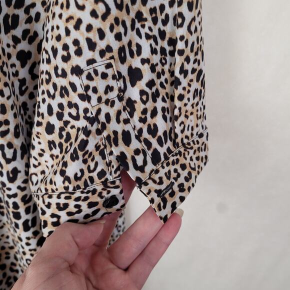 Chicos Zenergy cheetah print UPF bungee dress Size XL Travel Active Casual - Picture 12 of 15